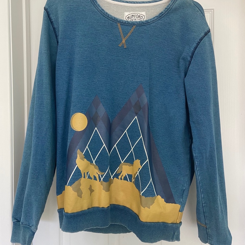 Mumford and Sons Crewneck oversized sweatshirt